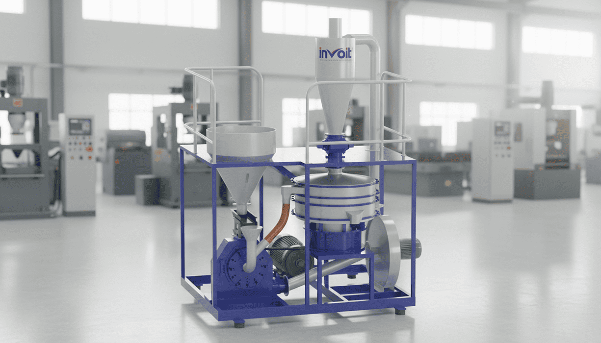 Improving Productivity Through the Use of Effective Plastic Pulveriser Machinery - Invoit PLast Machinery PVT LTD
