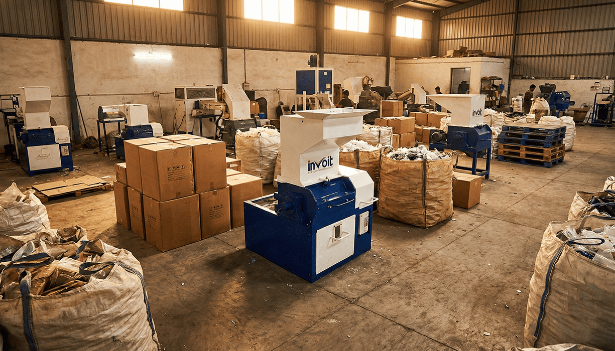 Plastic Crusher Machine vs. Shredder: Which One Do You Need? - Invoit Plast Machinery PVT LTD