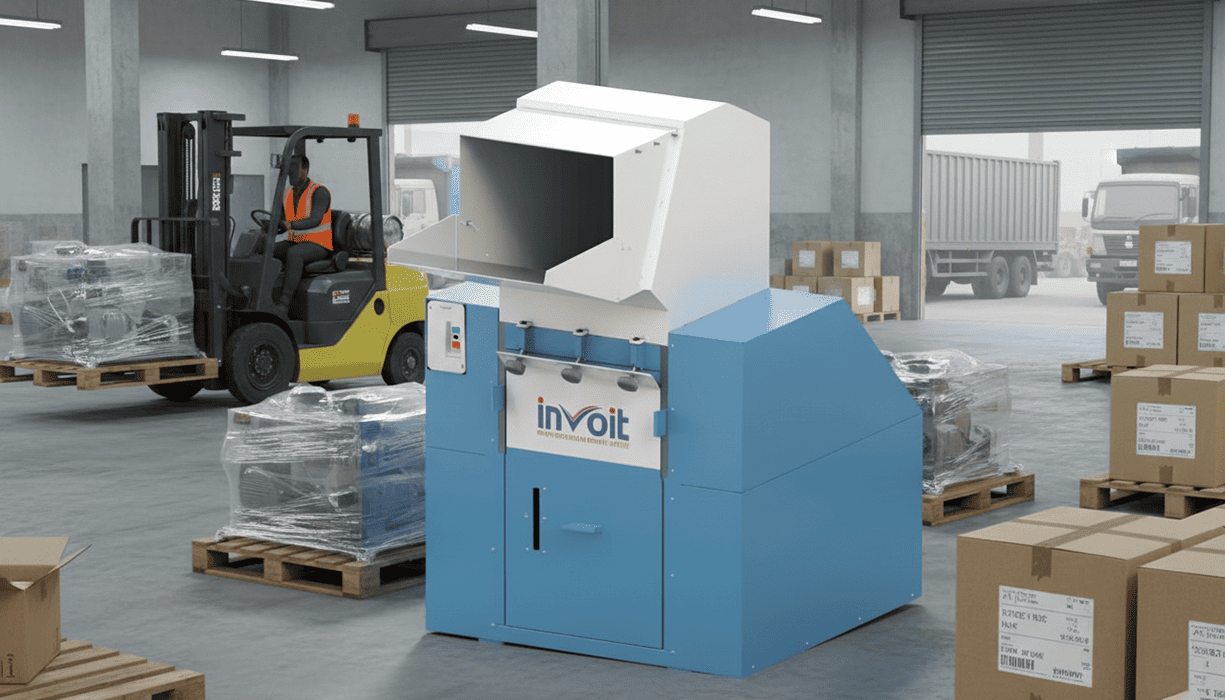 Plastic Scrap Grinder Machine is Industrialized in Ahmedabad Manufacturer - Invoit Plast Machinery PVT LTD