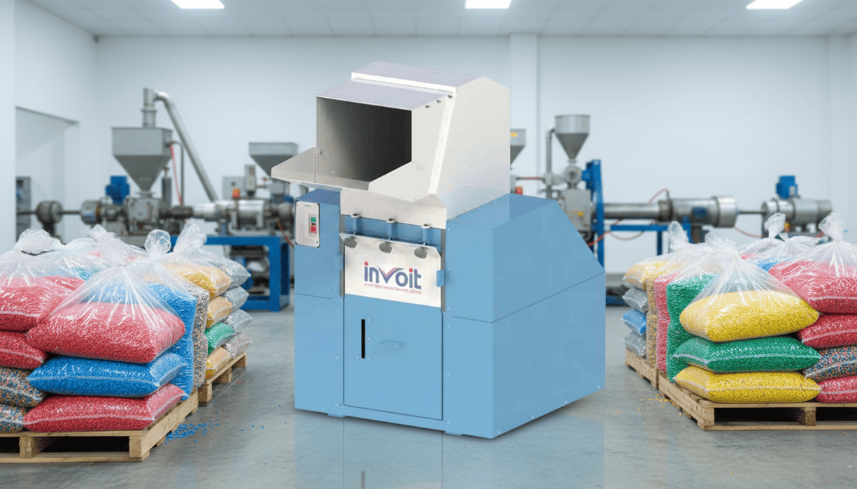 Plastic Scrap Grinder Machine Supreme Performance - Invoit Plast Machinery PVT LTD