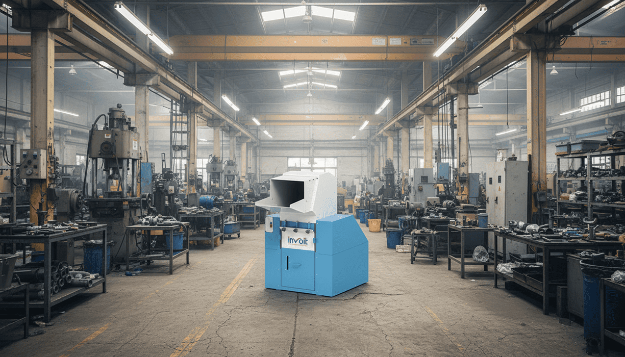 Premium and High Quality Plastic Scrap Grinder Machine - Invoit Plast Machinery PVT LTD