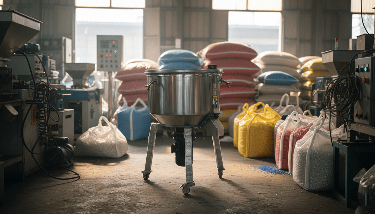 How Storage Mixers Help Optimize Material Handling Processes - Invoit Plast Machinery PVT LTD