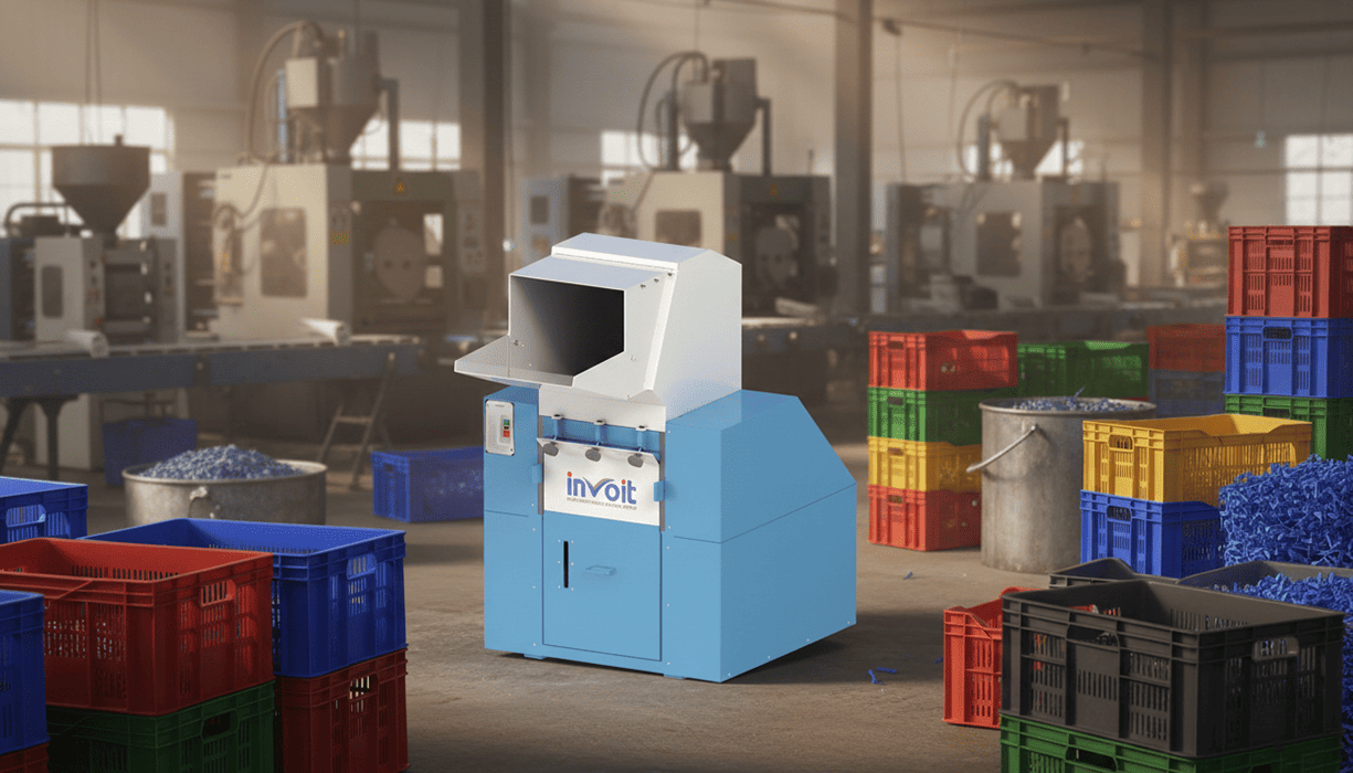Invest in a Durable Plastic Scrap Grinder Machine Buy Direct from Manufacturer - Invoit Plast Machinery PVT LTD