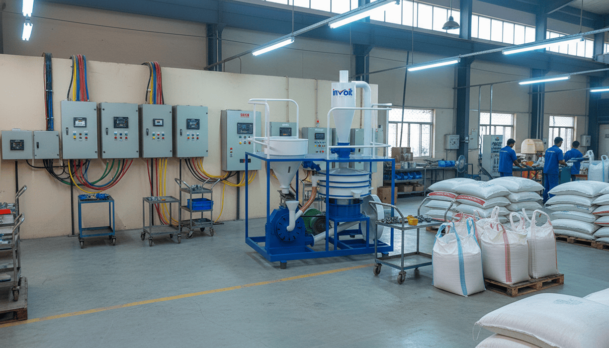 Plastic Pulverizer Machine Features Advantages - Invoit Plast Machinery PVT LTD