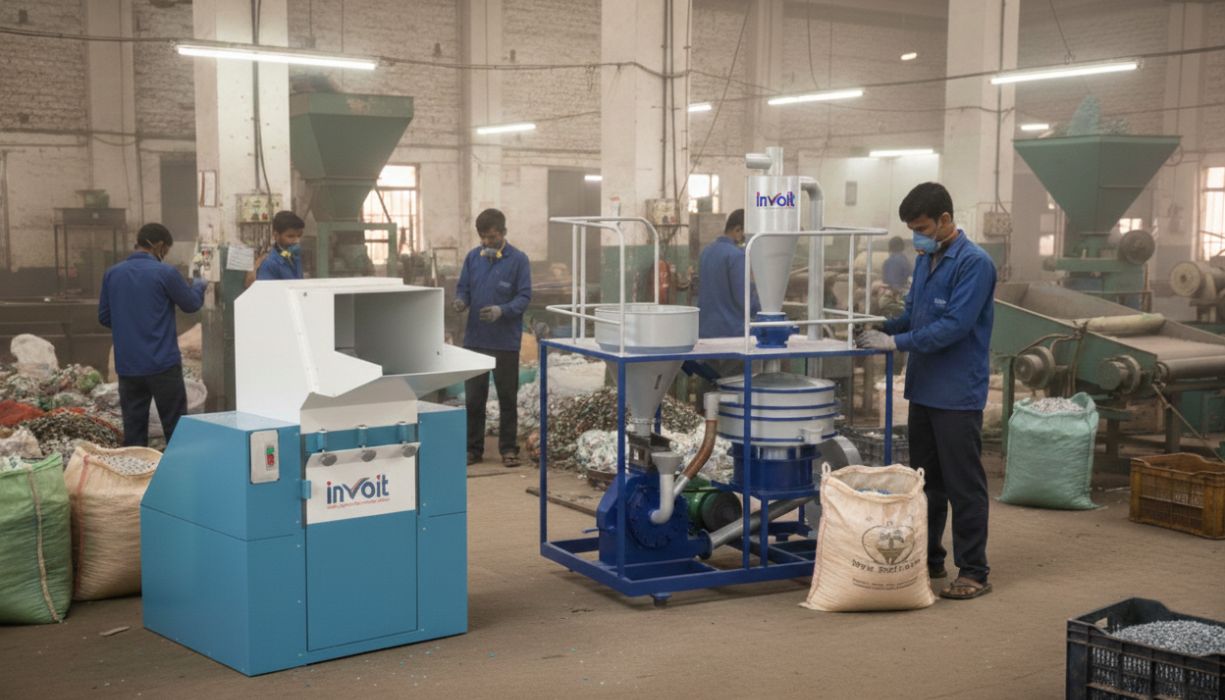 Scrap Grinders vs. Pulverizer: When to Use Each Machine - Invoitplast Machinery PVT LTD