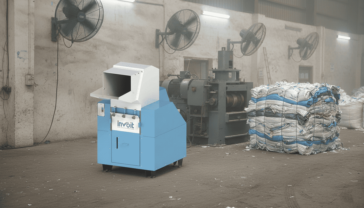 The Role of Scrap Grinders in Circular Economy & Plastic Recycling - Invoit Plast Machinery PVT LTD