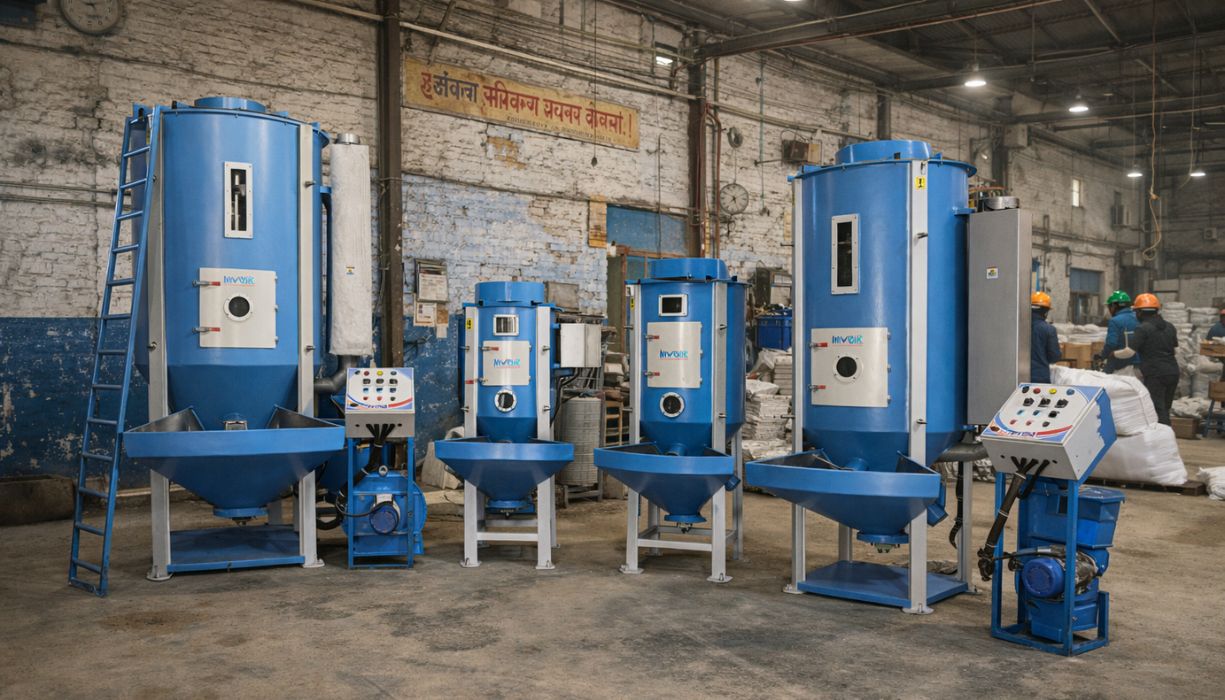 5 Key Features to Look for in a Plastic Granules Mixer - Invoit Plast Machinery PVT LTD