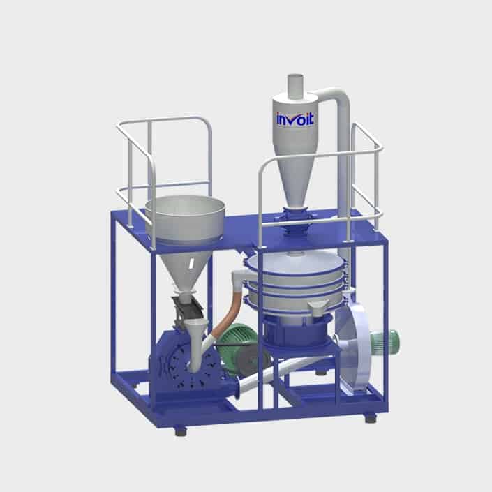 Powder Pulverizer Machine - Invoit Plast