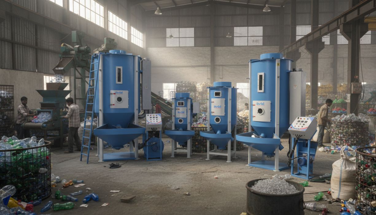 Industrial Plastic Granules Mixers: Features and Buying Guide - Invoit Plast Machinery PVT LTD