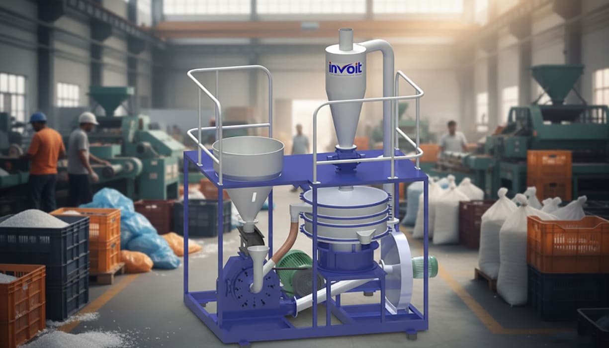 Plastic Pulverizer Machine Industrial Engineering - Invoit Plast Machinery PVT LTD