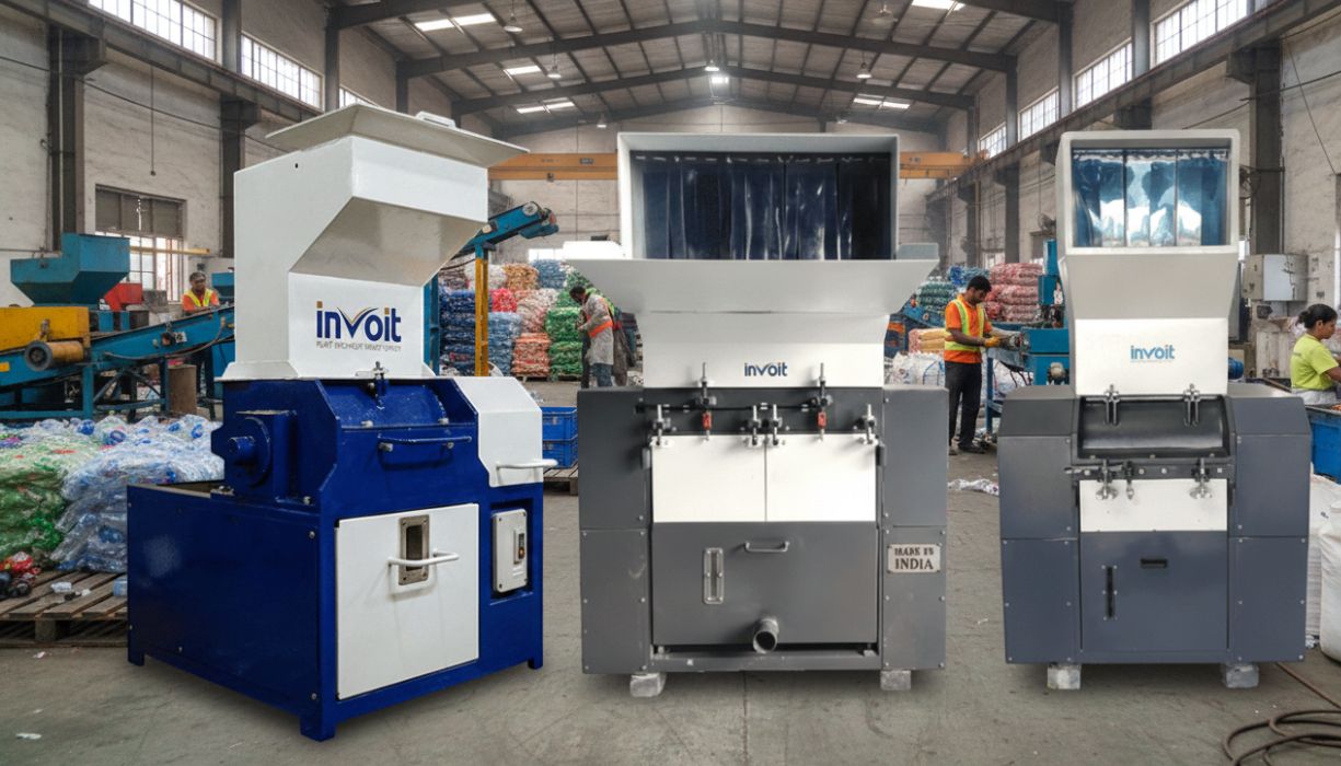 Plastic Crusher vs Granulator – Key Differences Explained - Invoitplast Machinery PVT LTD