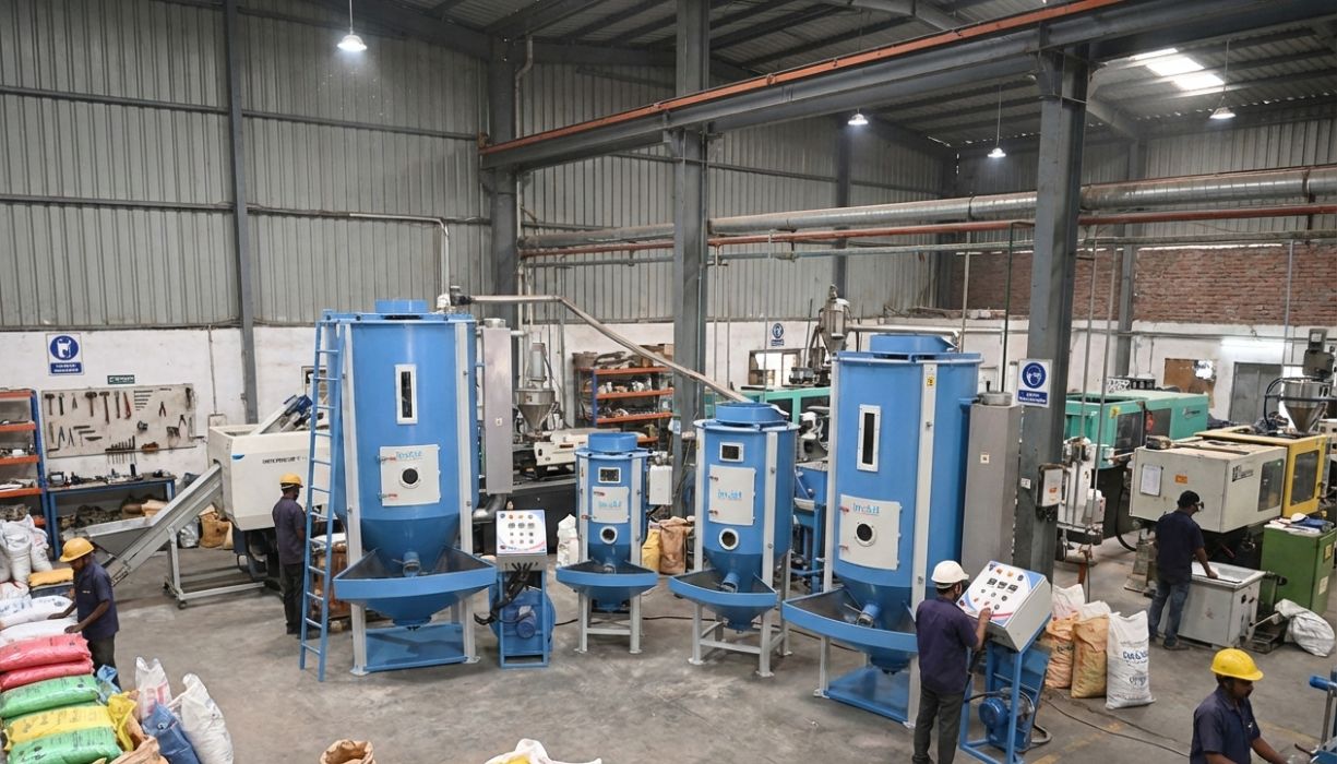 What Is a Plastic Granules Mixer Machine & How Does It Work? - Invoitplast Machinery PVT LTD