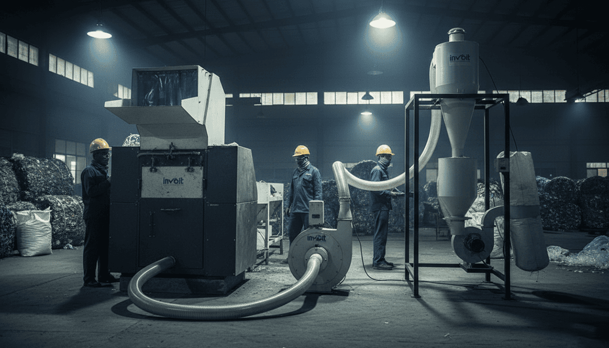 Working Principle of a Plastic Recycling Machine Explained - Invoitplast Machinery PVT LTD