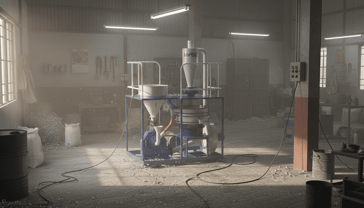PVC Pulverizer Machine for Plastic Recycling – Buy Direct from Manufacturer - Invoitplast Machinery PVT LTD
