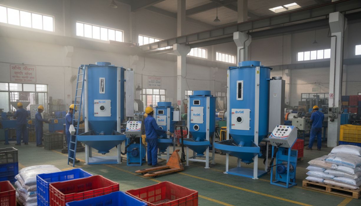 Applications of Plastic Granules Mixer Machines in Plastic Industry - Invoitplast Machinery PVT LTD