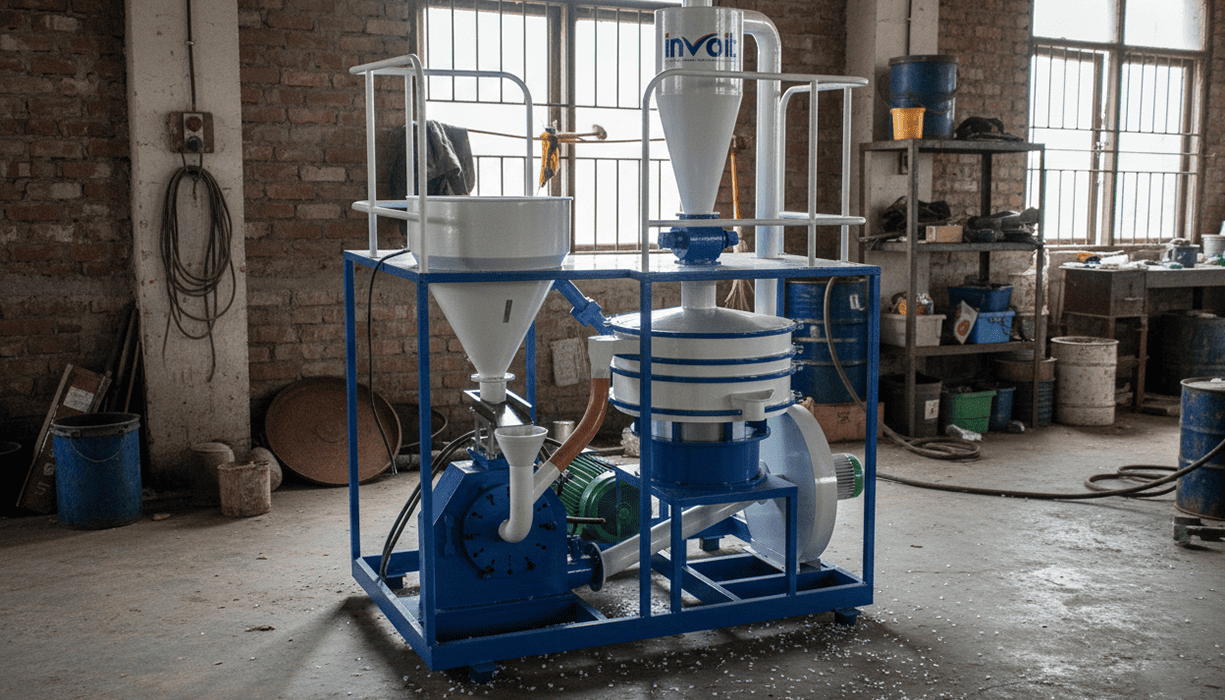 PVC Pulverizer Machine for Waste Management | Invoit Plast