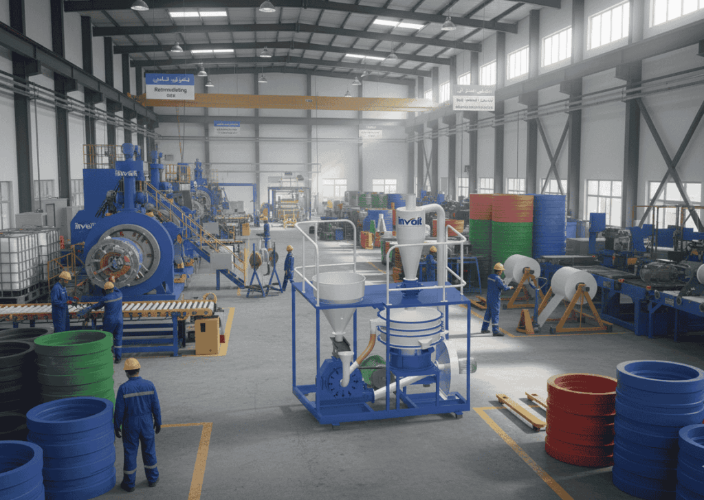 LLDPE Pulverizer Machine Dubai - Invoitplast Machinery PVT LTD