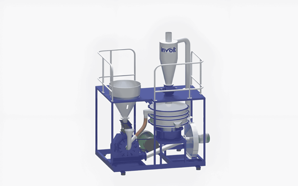 Plastic Pulverizer Machine Supplier in Abu Dhabhi - Invoit Plast Machinery PVT LTD