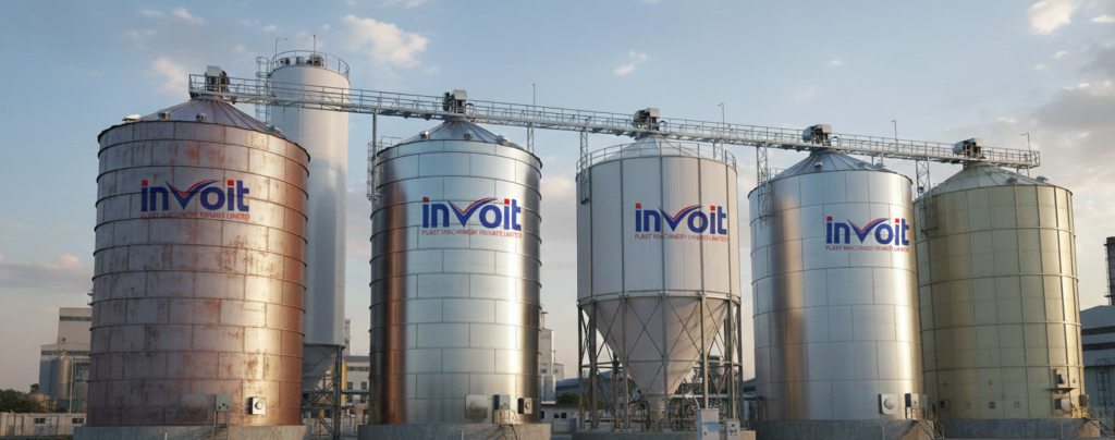 Storage Silo Manufacturers in India - Invoit Plast Machinery PVT LTD