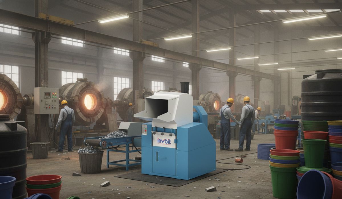 Choosing the Right Plastic Scrap Grinder Machine for Rotomoulding Scrap Recycling - Invoitplast Machinery PVT LTD