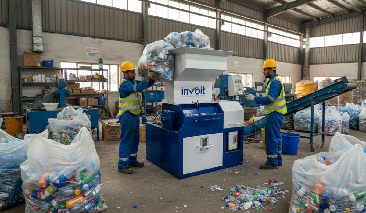How Plastic Crushing Machines Help Plastic Molding Companies in the UAE Reduce Waste -Invoitplast Machinery PVT LTD