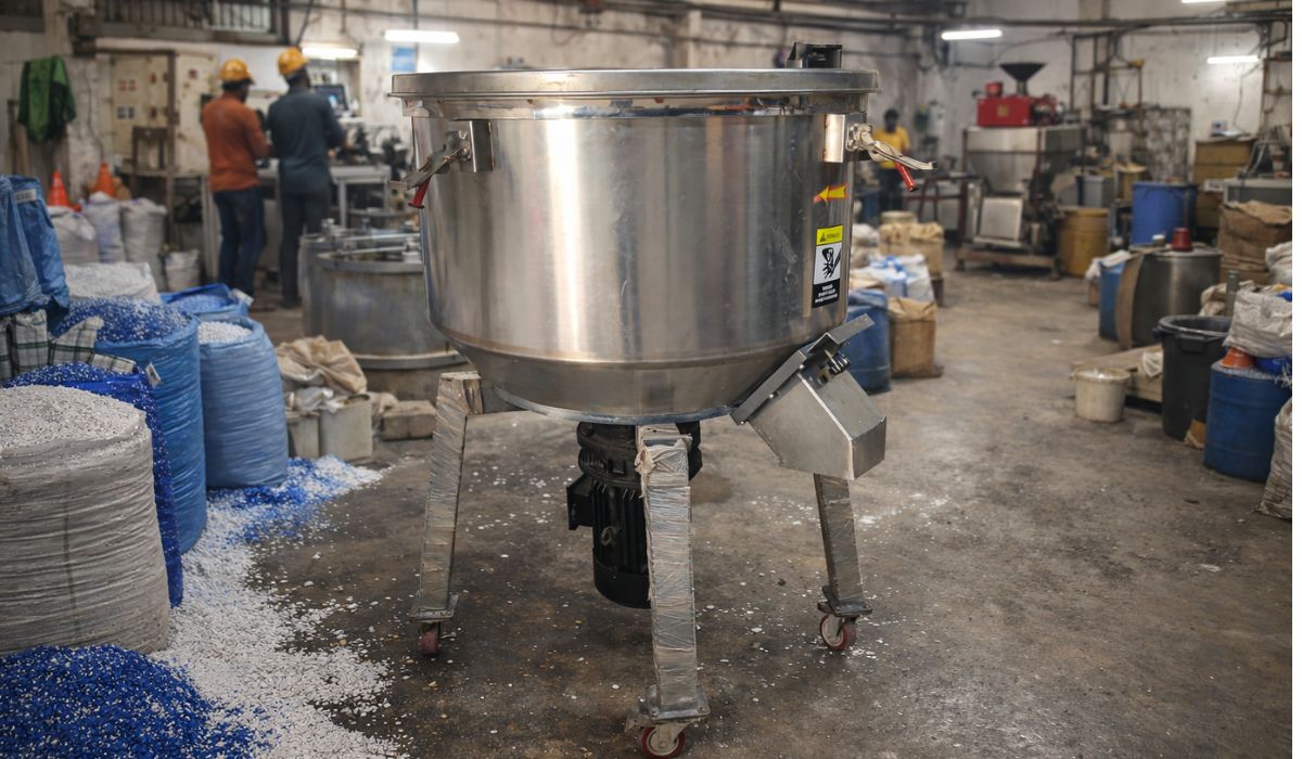How to Reduce Material Waste in Your Masterbatch Mixing Process - Invoitplast Machinery PVT LTD