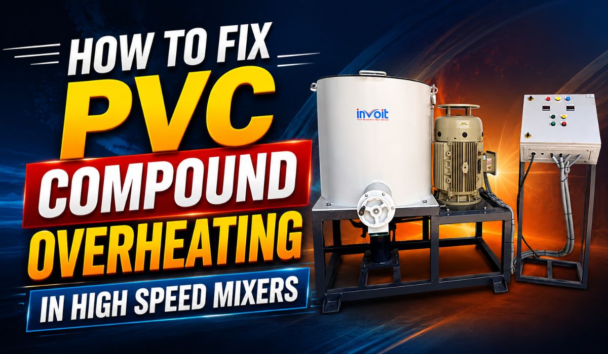 How to Fix PVC Compound Overheating in High Speed Mixers - Invoitplast Machinery PVT LTD
