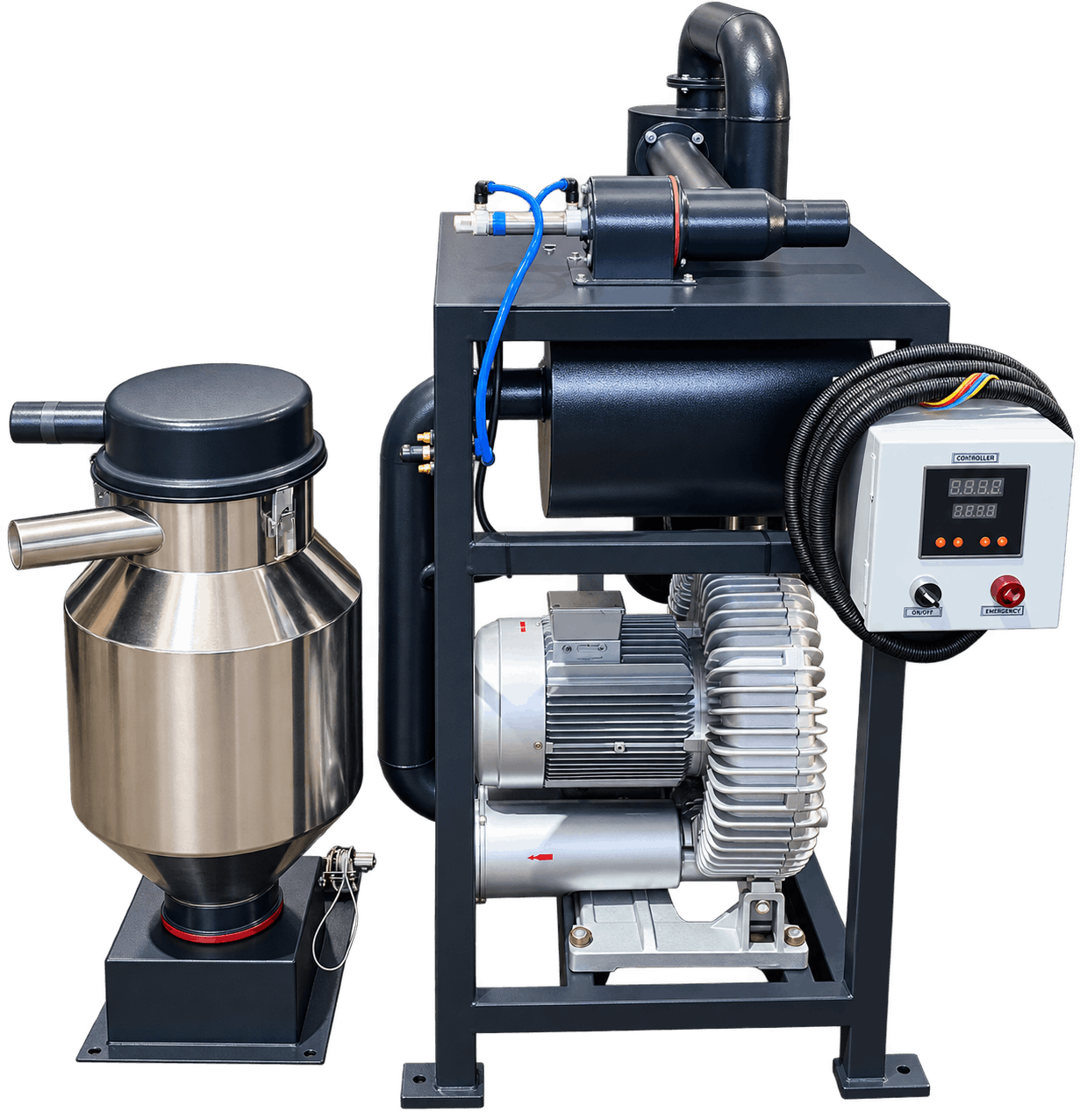 Vacuum Loader Manufacturer in India - Invoitplast Machinery PVT LTD